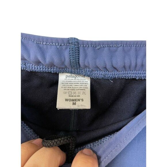 VINTAGE Patagonia Women's M Capilene Blue Thermal Baselayer Bottom Pants Winter - Picture 2 of 6